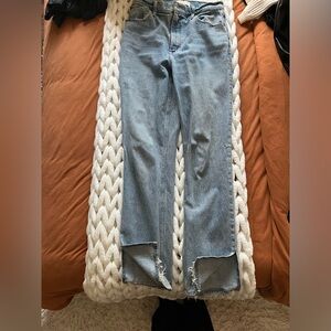 Abercrombie Split Hem Jeans